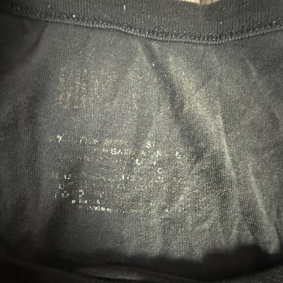 Guns N’ Roses Skull Cutout Band Tee Distressed Rock Shirt Black Grunge Punk - Picture 4 of 6